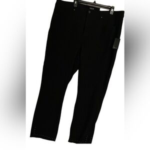 Women black curves 360 jeans size 22